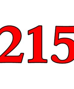 Placard Number- New Style